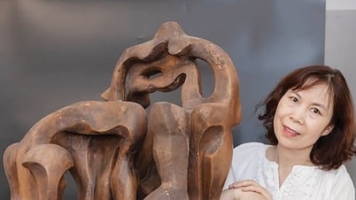 Nữ nghệ sĩ điêu khắc Lưu Thanh Lan: