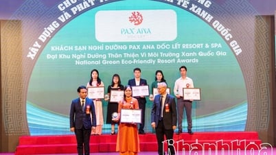 Pax Ana Dốc Lết nhận giải thưởng “Khách sạn thân thiện vì môi trường xanh quốc gia” năm 2025