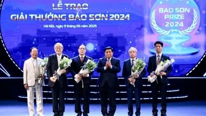 ពានរង្វាន់ Bao Son ឆ្នាំ 2024៖ ផ្តល់កិត្តិយសដល់អ្នកនិពន្ធចំនួន 4 និងស្នាដៃឆ្នើម