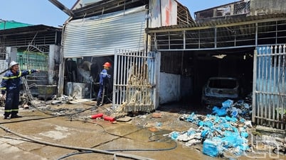 Vụ cháy tại TP. Thái Nguyên: Ước tính thiệt hại gần 2 tỷ đồng