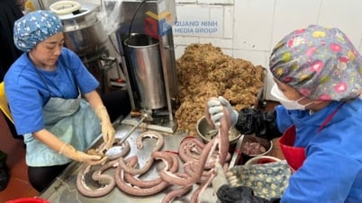 Phát hiện cơ sở chế biến lòng dồi "bẩn" tại phường Hà Phong (TP Hạ Long)
