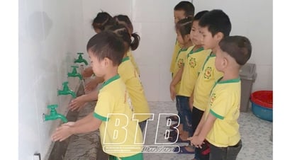Xây mới, sửa chữa 278 công trình vệ sinh, nước sạch trong trường học