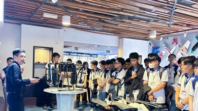 カントー大学の優秀な学生がCTイノベーションハブを訪問