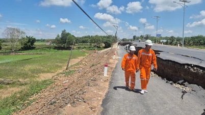 Khắc phục sự cố đường dẫn cầu Hoà Bình