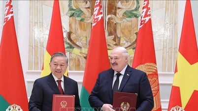 Tổng Bí thư Tô Lâm và Tổng thống Aleksandr Lukashenko...