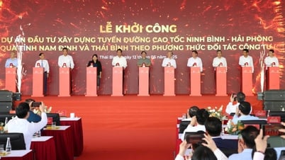 Khởi công tuyến cao tốc gần 20.000 tỉ đồng qua Thái Bình, Nam Định