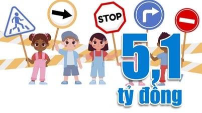5.1 مليار دونج - هي الميزانية المخصصة لتعزيز السلامة المرورية في المدارس على الطرق في مقاطعة كوانج نينه في عام 2025