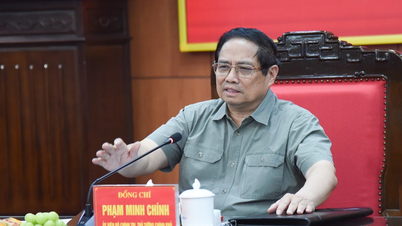 [Photo] Le Premier ministre Pham Minh Chinh travaille avec le Comité permanent du Comité provincial du Parti de Thai Binh