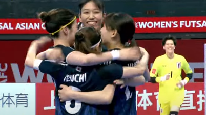 Vietnam – Japan Frauen-Futsal (erste Halbzeit) 0:1: Phuong Anh schießt ein Eigentor