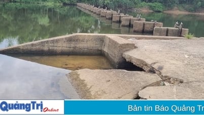 Nhiều công trình thủy lợi trọng điểm xuống cấp nghiêm trọng, mất an toàn trong mùa mưa lũ