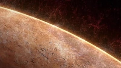 Phát hiện lớp nước lỏng khổng lồ dưới lòng đất sao Hỏa