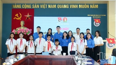 Gặp mặt thanh niên, thiếu nhi tiêu biểu dự Đại hội toàn quốc