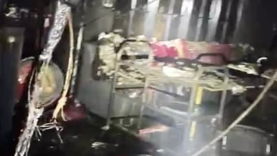 Quatre personnes ont été sauvées d'un incendie dans un hôtel de six étages