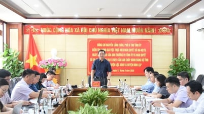 Đồng chí Phó Bí thư Tỉnh ủy làm việc với huyện Đình Lập và Lộc Bình - Báo và Đài Phát thanh Truyền hình Lạng Sơn