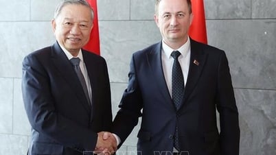 General Secretary To Lam meets with Prime Minister of Belarus