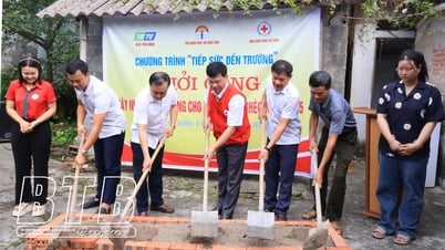 Khởi công xây nhà tình thương “Tiếp sức đến trường” cho học sinh nghèo xã Đông Sơn