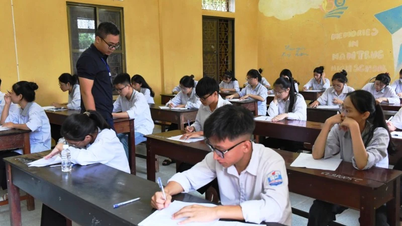 Nam Dinh: Examen de graduación de secundaria y admisión a la escuela primaria bien organizados