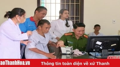 Công an Thanh Hóa nỗ lực cấp căn cước lưu động cho các đối tượng bảo trợ xã hội  
