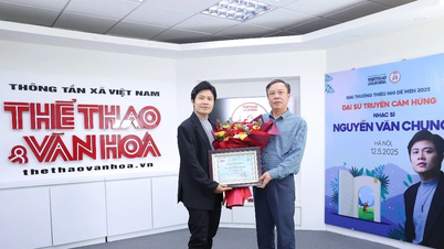 Nhạc sỹ Nguyễn Văn Chung làm Đại sứ Truyền cảm hứng của Giải thưởng Dế Mèn