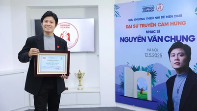 Nhạc sĩ Nguyễn Văn Chung trở thành Đại sứ truyền cảm hứng Giải thưởng Thiếu nhi Dế Mèn 2025 - Báo và Đài Phát thanh Truyền hình Lạng Sơn