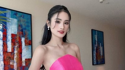Y Nhi និយាយភាសាអង់គ្លេសយ៉ាងស្ទាត់ជំនាញ និងមានទំនុកចិត្តក្នុងកម្មវិធីប្រកួតបវរកញ្ញាពិភពលោក។
