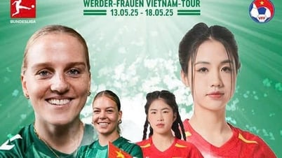 Lần đầu tiên đội bóng đá nữ Đức tới giao hữu tại Việt Nam