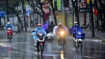 Hai Duong showers in the evening and night