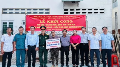 Hoa Thanh: Baubeginn für zwei Häuser zur „militärisch-zivilen Solidarität“