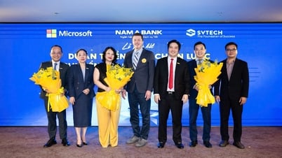 Nam A Bank số hóa môi trường làm việc, thúc đẩy năng suất và tăng cường bảo mật