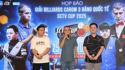 トラン・クエット・チエン選手が5億ドンの賞金をかけてスリークッション・キャロム・ビリヤードのトーナメントに出場