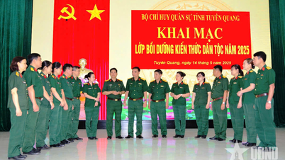 Bộ CHQS tỉnh Tuyên Quang khai mạc lớp bồi dưỡng kiến thức dân tộc năm 2025