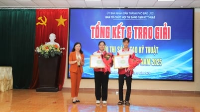 Bảo Lộc: Trao 30 giải Hội thi Sáng tạo kỹ thuật cấp thành phố năm 2025