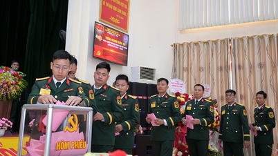 The Party Committee of Brigade 210 (Military Region 1) successfully organized the 15th Congress of Delegates.