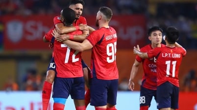 Policía de Hanoi - Buriram United (2.ª mitad) 2-1: Alan marca
