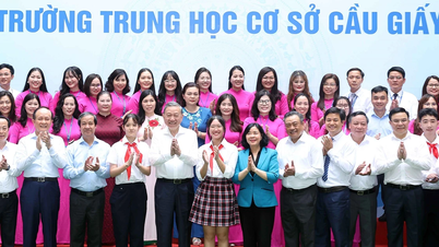 General Secretary To Lam visits and encourages the education and training sector of the capital
