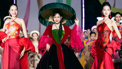Impressed with talented child model Dam Thuy Tien