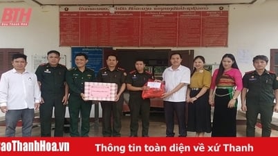 Phụ nữ xã Mường Chanh đồng hành bảo vệ biên giới