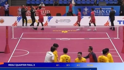 Vietnam Sepak Takraw vence a Indonesia y gana el billete a las semifinales del evento masculino de 3 rondas de la Copa Malasia 2025