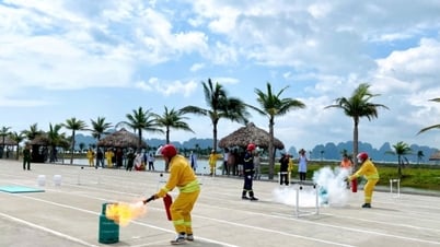 “114 Fire Alarm” Contest and Launch of Volunteer Fire Fighting Team on Cruise Ships