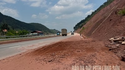 Необходимо как можно скорее устранить оползни на национальном шоссе 4B - газета и радио- и телестанция Lang Son