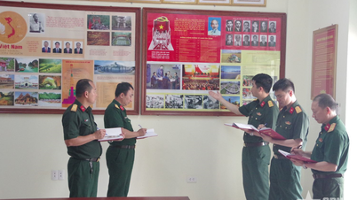 "4 Good, 3 No" Party Cell at the Military Party Committee of Bac Ninh City, Bac Ninh Province