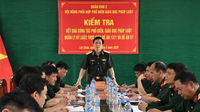 군사지구2는 법률의 보급과 교육을 검사합니다.