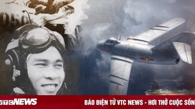 Which pilot used the 'rusty pile of MiG-17' to shoot down the most American planes in the world?