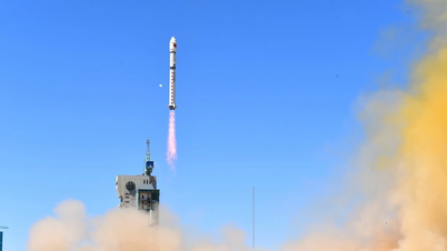 China bringt Weltraumcomputersatelliten ins All