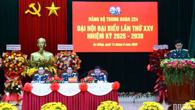 Đảng bộ Trung đoàn Pháo Phòng không 224 khai mạc Đại hội đại biểu nhiệm kỳ 2025-2030
