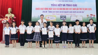 Thư viện tỉnh: Tổng kết và trao giải chuỗi hoạt động Ngày Sách và Văn hóa đọc Việt Nam lần thứ 4 năm 2025