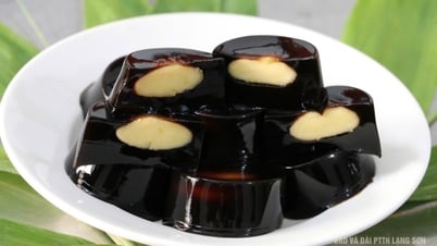 Cool black jelly cake - Lang Son Newspaper and Radio and Television Station