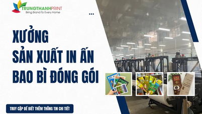 Professional and cheap packaging production factory - Trung Thanh Print