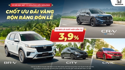 Chương trình khuyến mại của các dòng xe ô tô Honda trong tháng 4 năm 2025