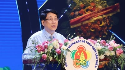 Chủ tịch nước Lương Cường dự Lễ tuyên dương Cháu ngoan Bác Hồ toàn quốc lần thứ X